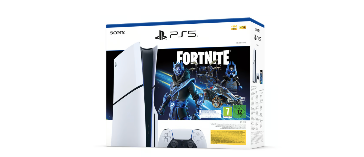 Sony - Pack PS5 Slim & Fortnite Cobalt Star - CD